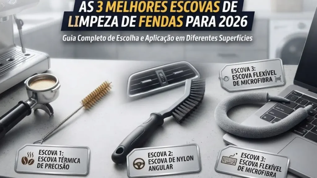 3 Melhores escovas de limpeza de fendas para 2026: Guia Completo!