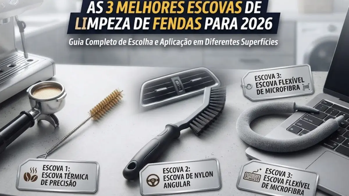 3 Melhores escovas de limpeza de fendas para 2026: Guia Completo!